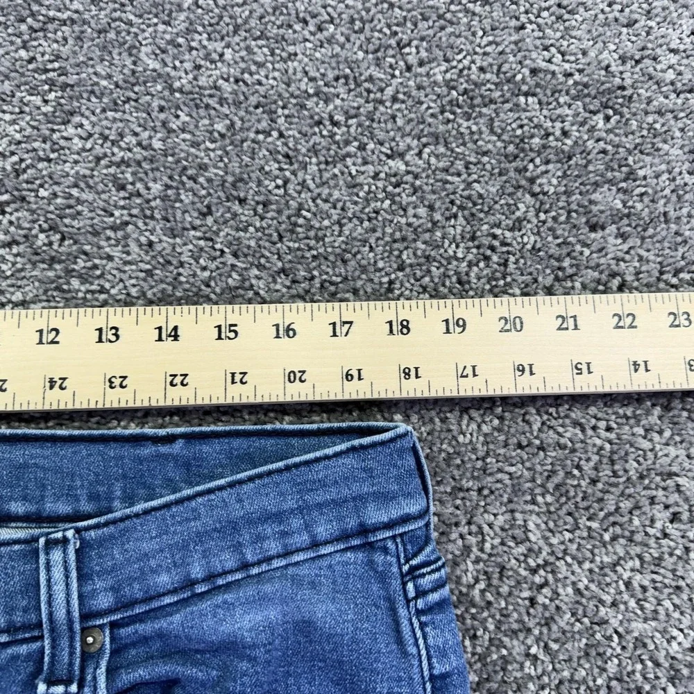 Levis 514 Jeans Mens 38x32 Blue Regular Straight Denim Medium Wash Stretch